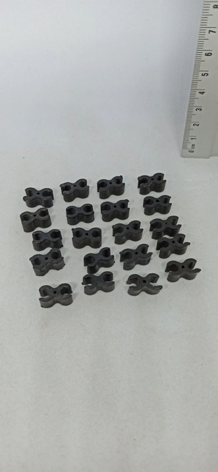 20 attaches noires playmobil