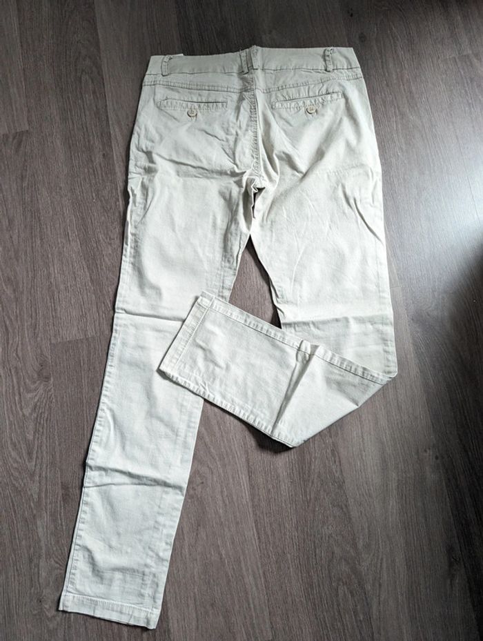 Pantalon beige H&M 38 - photo numéro 2
