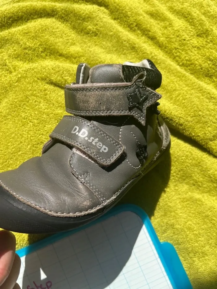 Chaussure montante barefoot grises - photo numéro 2