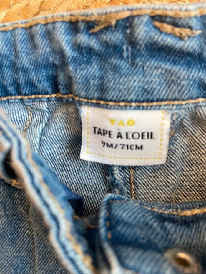 Pantalon Jean fille 9 mois Tape à L’œil - photo numéro 2