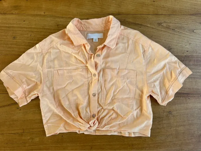 Chemise courte  Zara