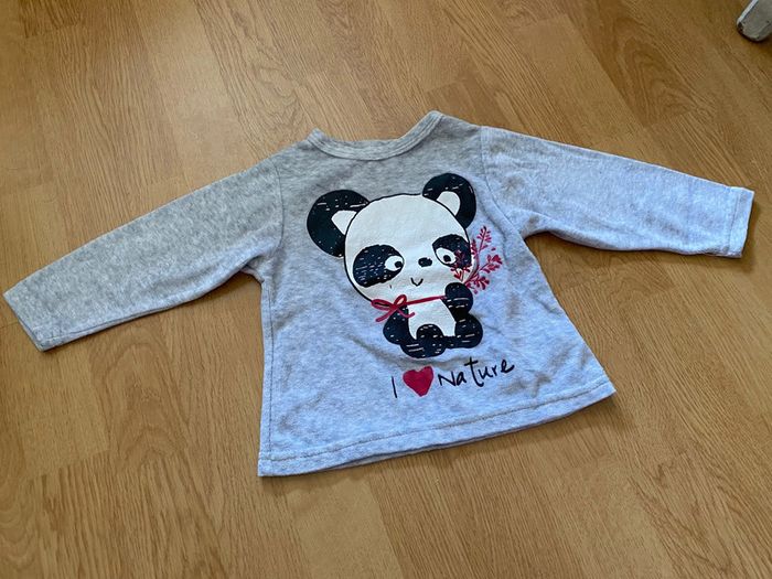 Haut de pyjama/ polaire 24 mois