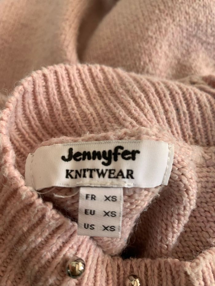 Pull à strass rose Jennyfer - photo numéro 3