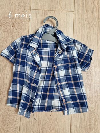 Chemises 6 mois