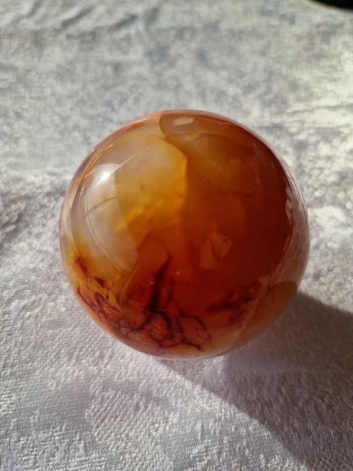 Sphère cornaline de Madagascar 278 neuf - photo numéro 9