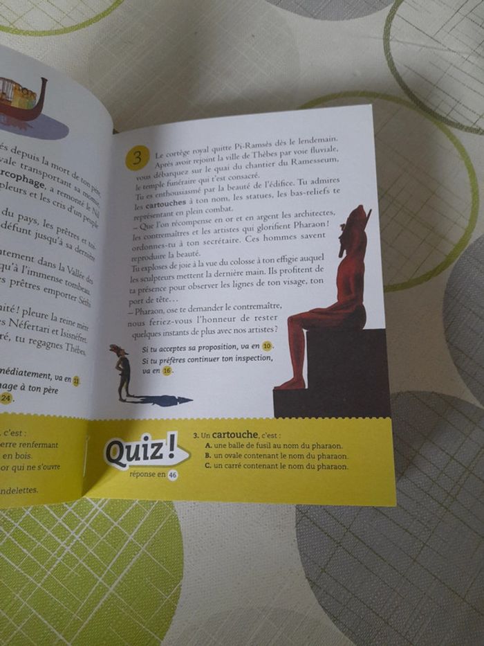 Livre dont tu es le héros : les défis du pharaon - photo numéro 7