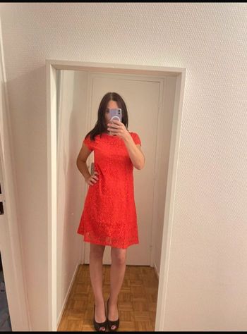 Robe d’été taille 2 corail Manoukian neuve