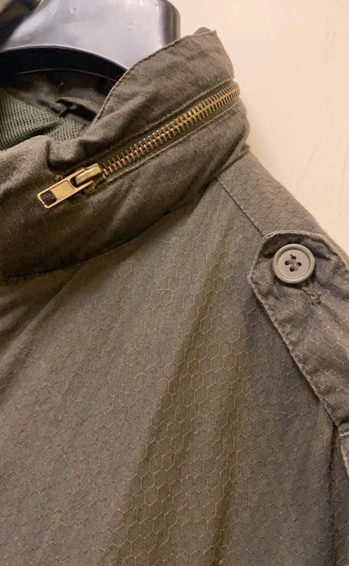 Manteau veste kaki comme neuf Okanagan taille XL entre aisselles 56 cm - photo numéro 4