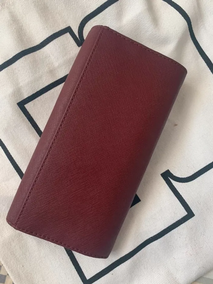 Portefeuille en cuir MK - photo numéro 2