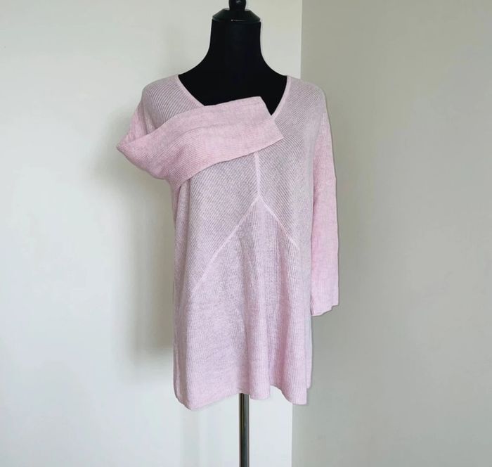 🥶 Pull Mango. Femme. Taille 38 M. rose. Très bon état. - photo numéro 3