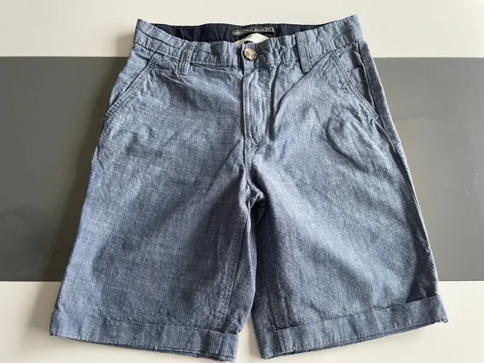 Short toile couleur jeans H&M