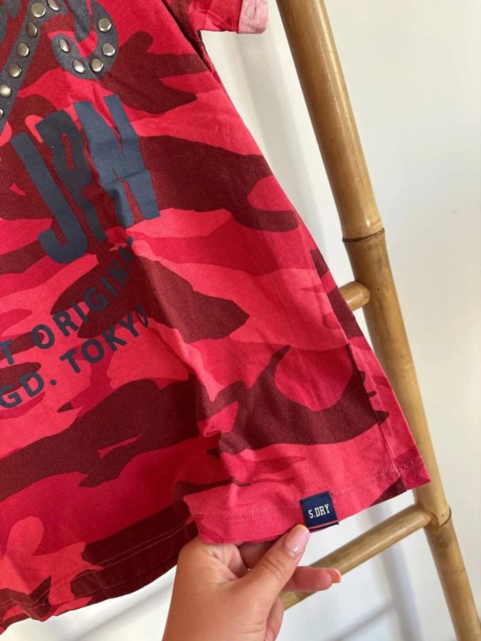 t-shirt superdry rouge taille M/38 - photo numéro 6