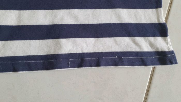 Robe rayée été fille 8 ans chla4 - photo numéro 5