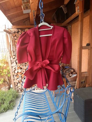 Veste  ceintrée a nouer