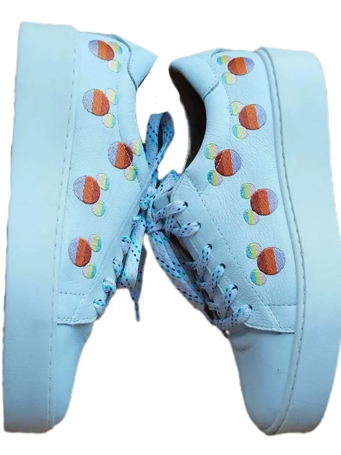 Superbe baskets Disney DW\\RS en cuir - photo numéro 6