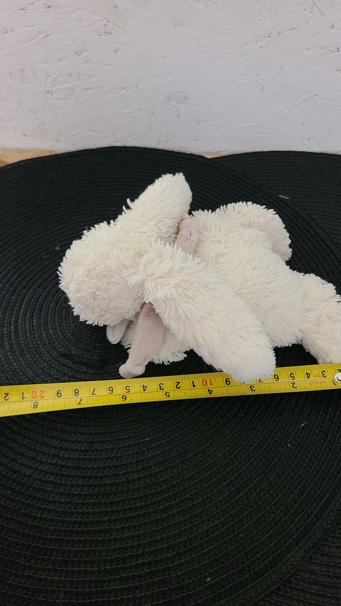 Doudou et compagnie lapin blanc rose Bonbon Avent - photo numéro 3