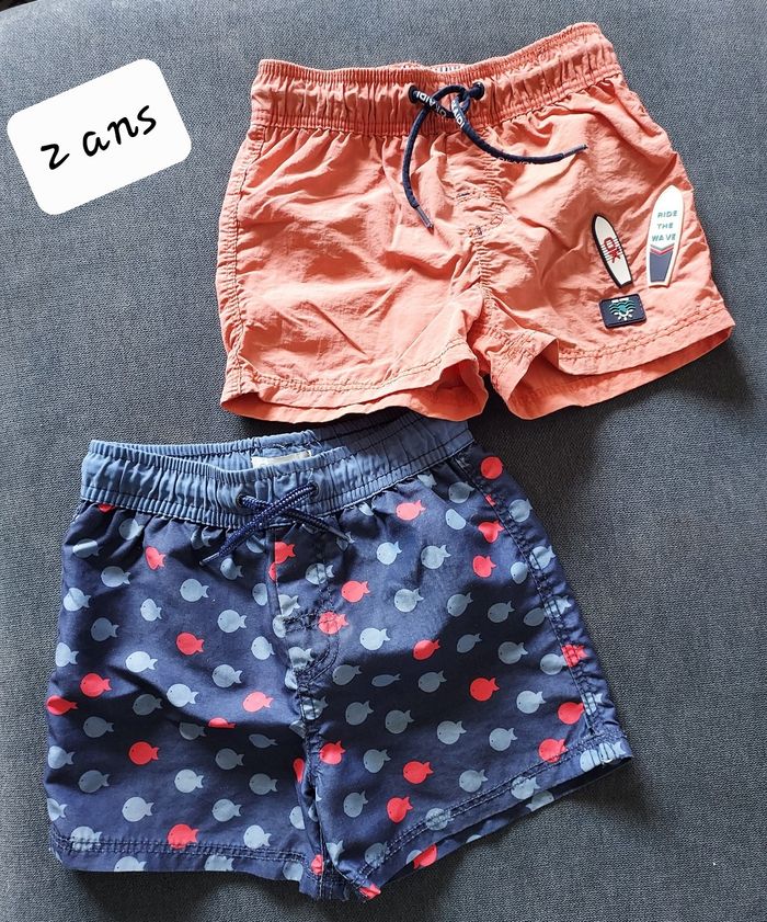 Lot de shorts de bain 2 ans