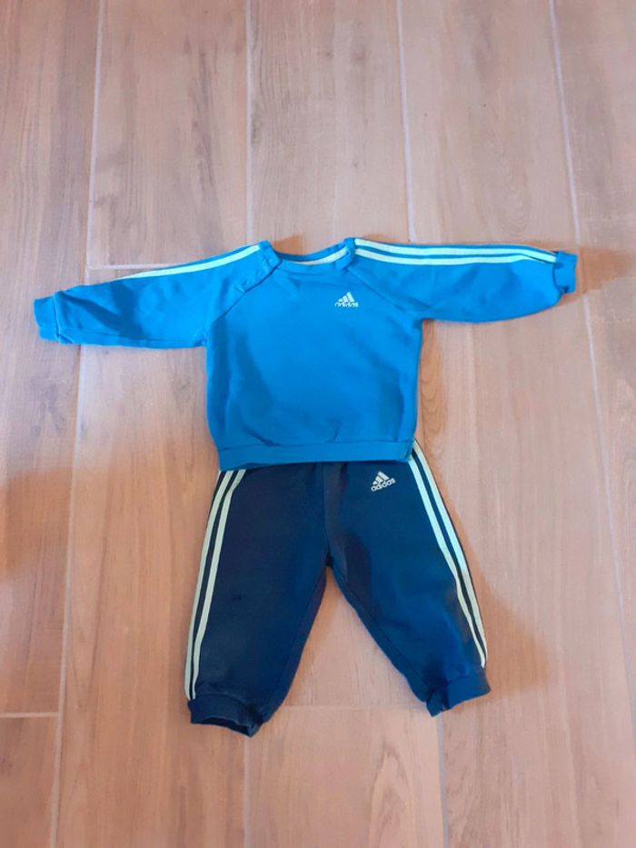 Sweat-shirt adidas - 9/12 mois - photo numéro 2