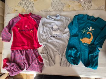 Lot de 3 pyjamas garçon 18 mois