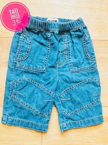 Pantalon en jeans Tape à l’œil en 3mois