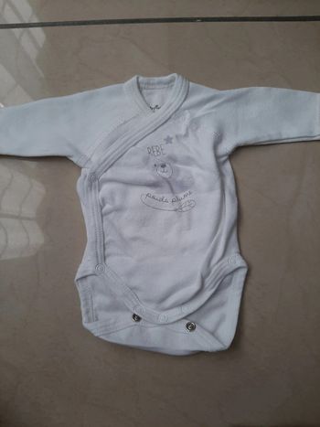 Body manches courtes prématuré