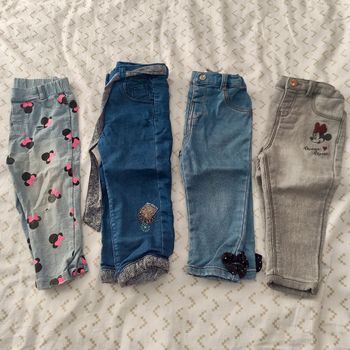 Lot 4 pantalons 