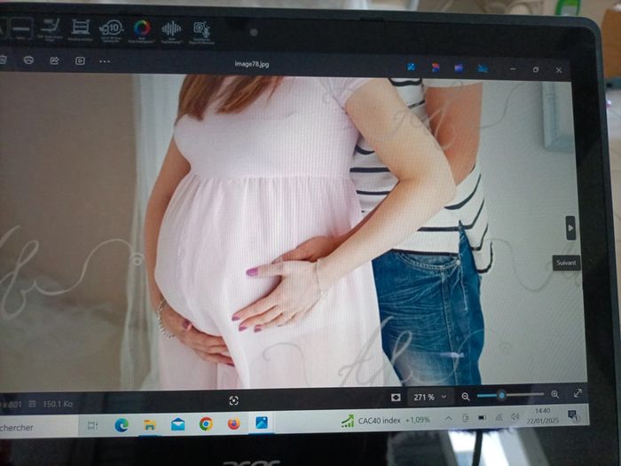 Robe shooting grossesse - photo numéro 3
