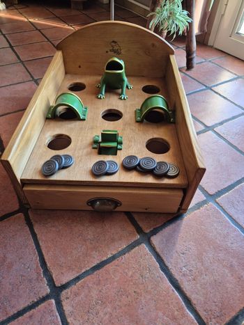 Jeu de la grenouille  (version métal )