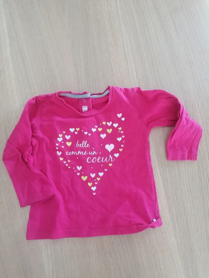 Lot de 3 t-shirt manche longue - photo numéro 2