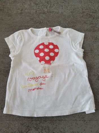 Tee-shirt  - 6 mois -