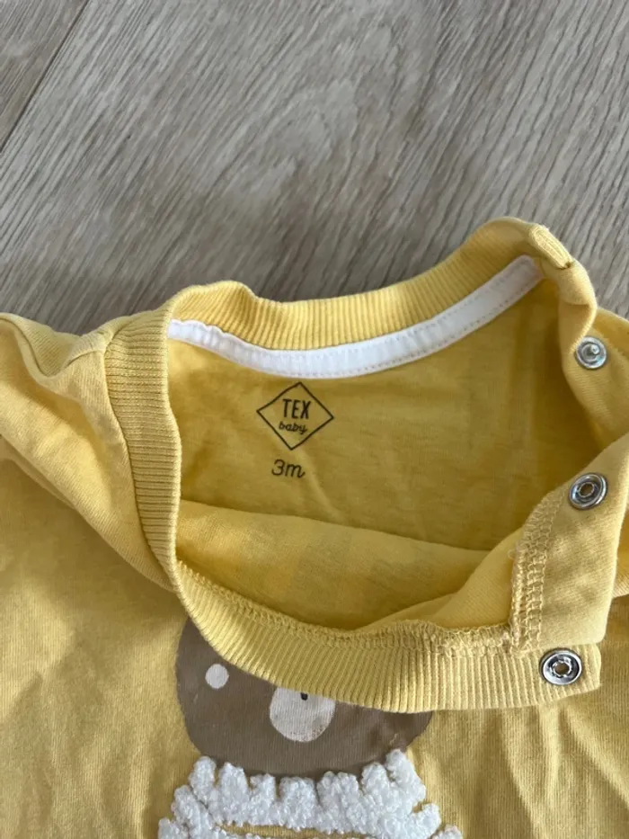 T-shirt manche longue Tex 3 mois - photo numéro 2