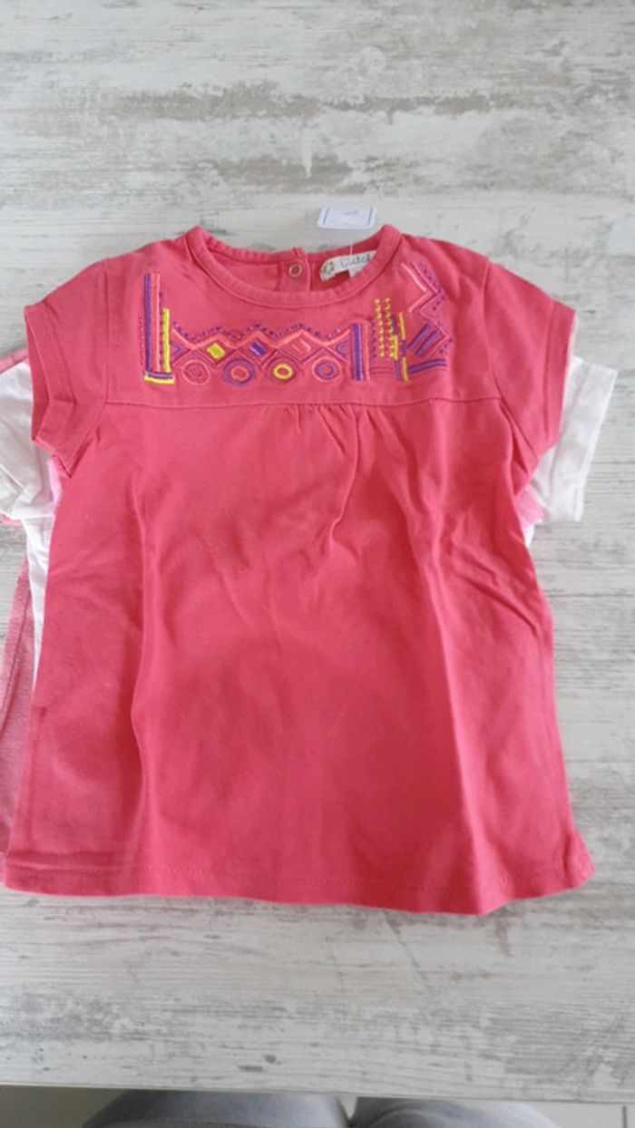 Lot de 6 tee-shirts 9 mois - photo numéro 5