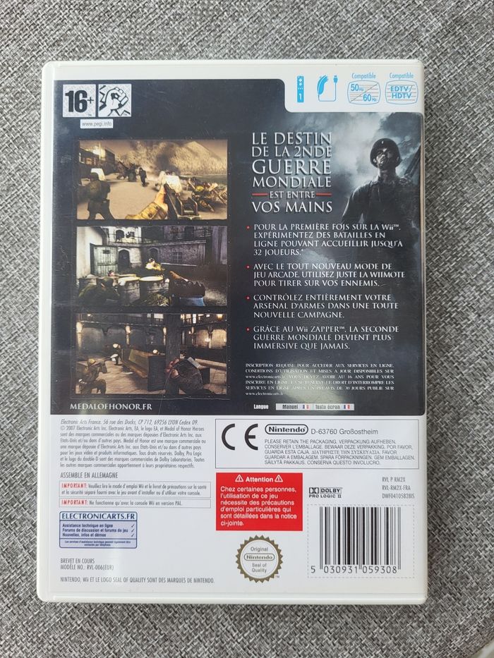 JEU Wii Medal of Honor HEROES 2 - photo numéro 2