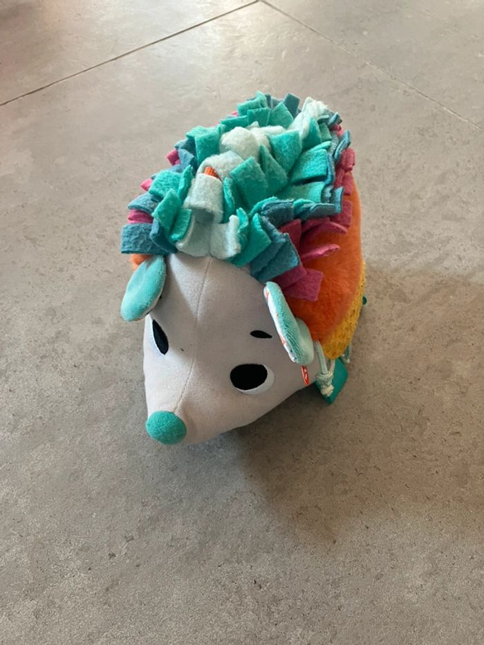 Peluche hochet hérisson Fisher price
