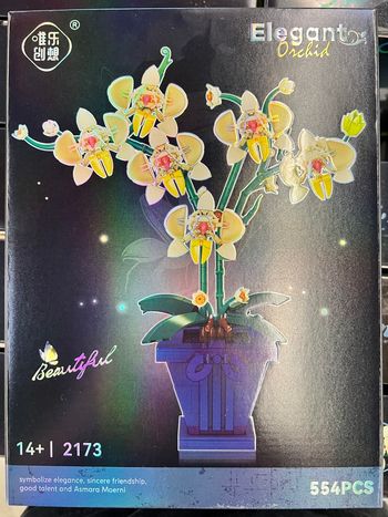 Lego orchidées 