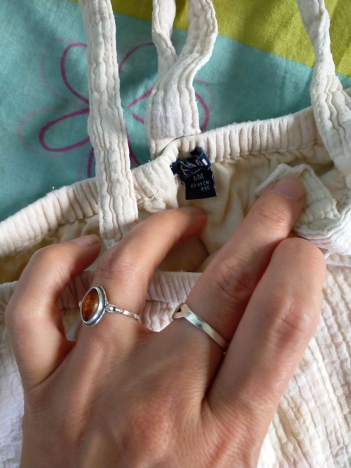 Lot 3 pantalons 6 mois - photo numéro 3