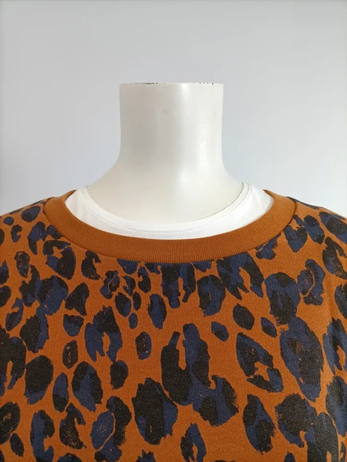 Sweat léger leopard - Grain de malice - Taille S - Neuf (A990) - photo numéro 7