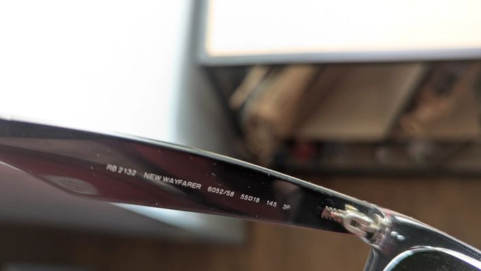 Lunettes de soleil Ray-Ban 6052/58 Wayfarer - photo numéro 5