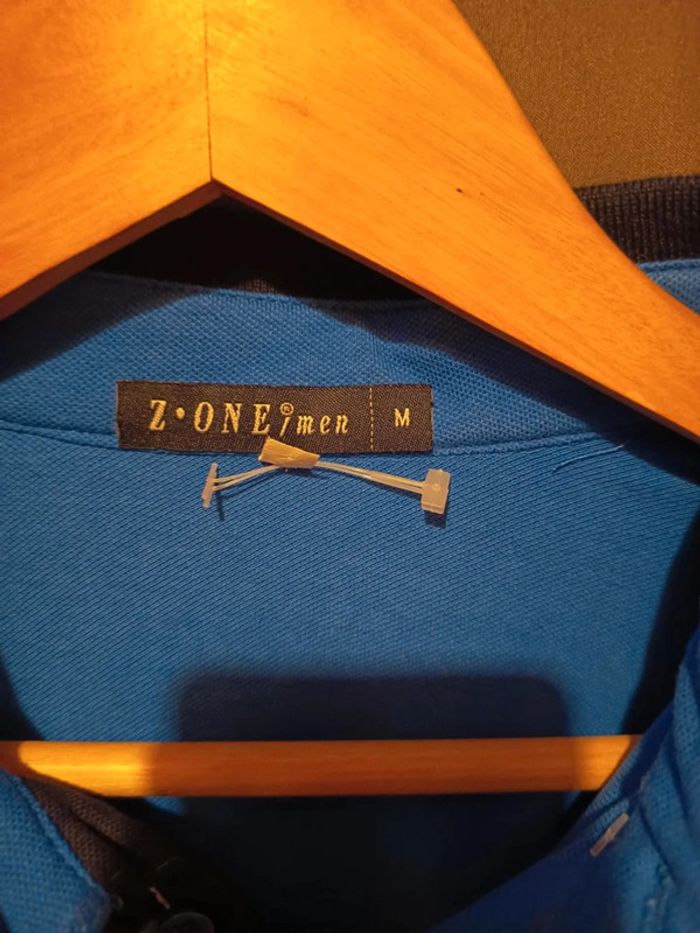 Polo homme . Marque z'one. Manches longues. Neuf . Coton - photo numéro 3