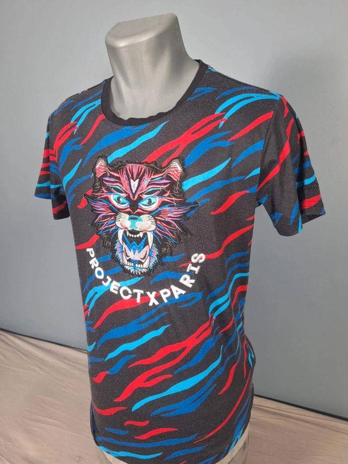 tee shirt projet x paris multicolore homme taille S full broderie (475) - photo numéro 4
