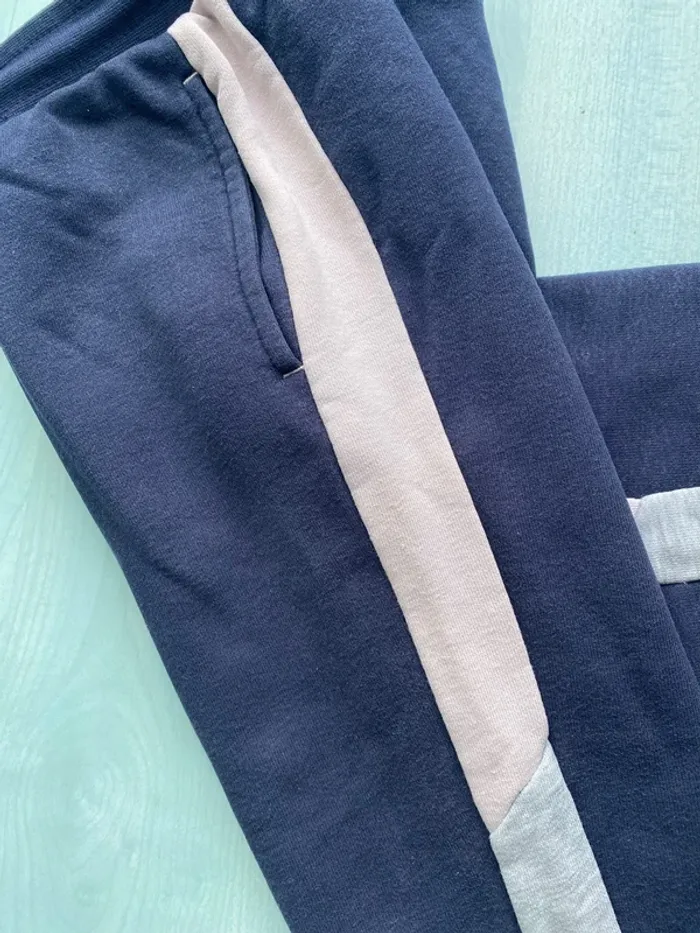 Pantalon de jogging fille bleu marine okaidi 7 ans - photo numéro 7