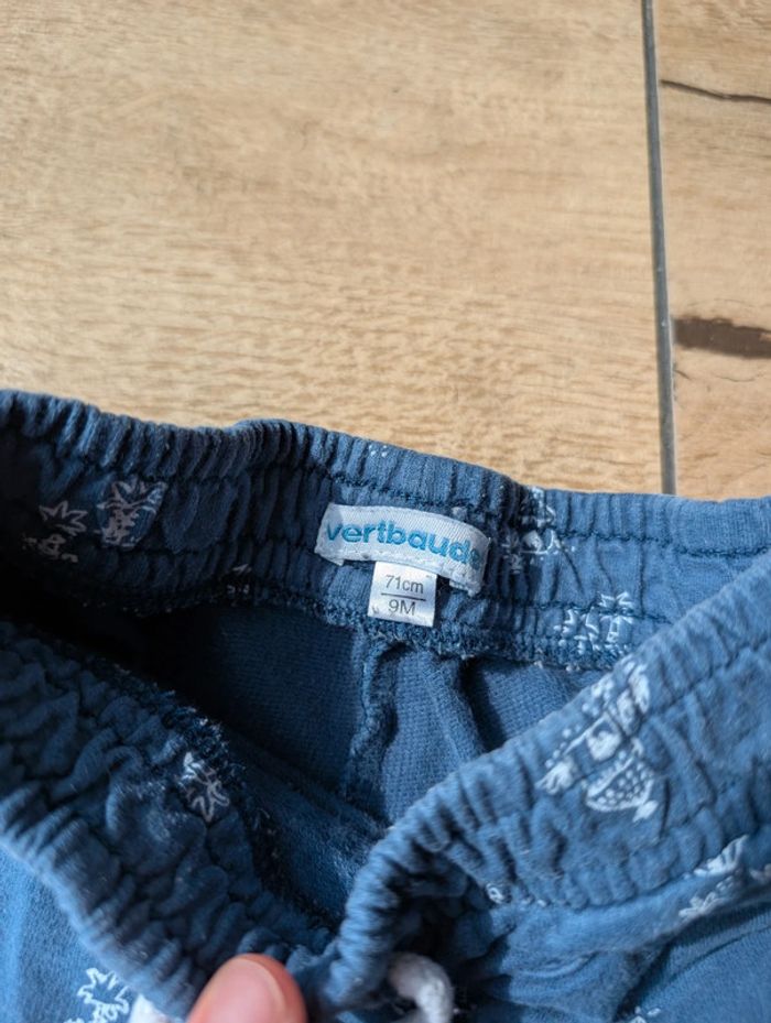 Lot 2 pantalon garçon 9 mois - photo numéro 5