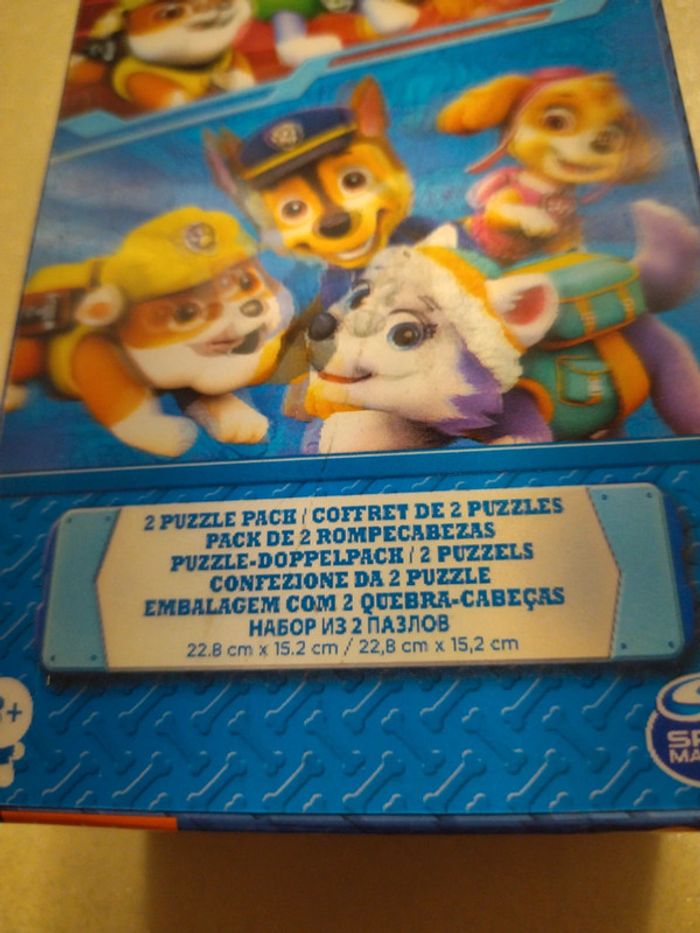 Coffret de 2 puzzles Paw Patrol - photo numéro 2