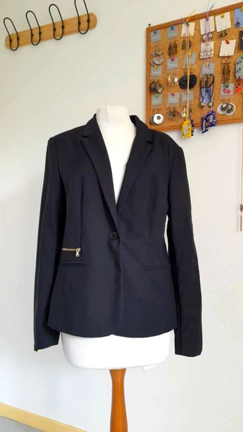 Veste blazer noire Kiabi Taille 40