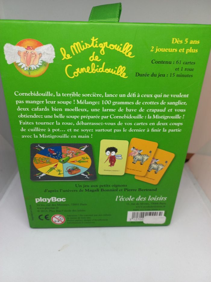 Jeu le mistigrouille de cornebidouille école des loisirs - photo numéro 2