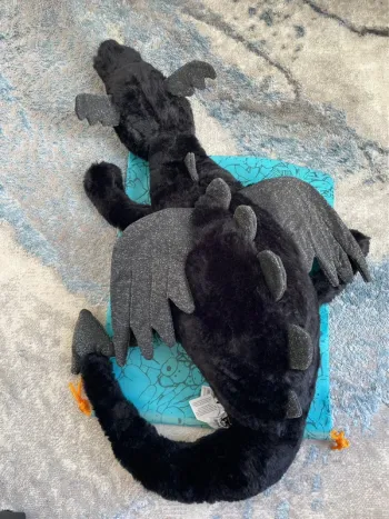 Peluche Jellycat Onyx Dragon HUGE 🐉🖤