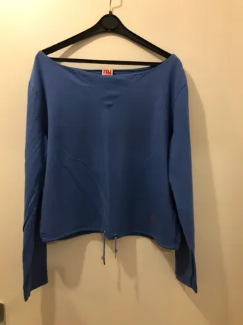 Haut unisex doro  tennise manches longues bleu taille 42