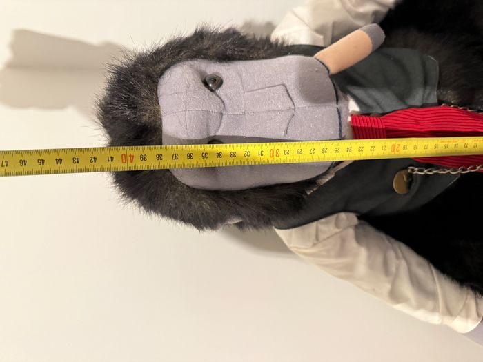 Russ le Boss, gorille en peluche fumant le cigare, singe en peluche - photo numéro 2