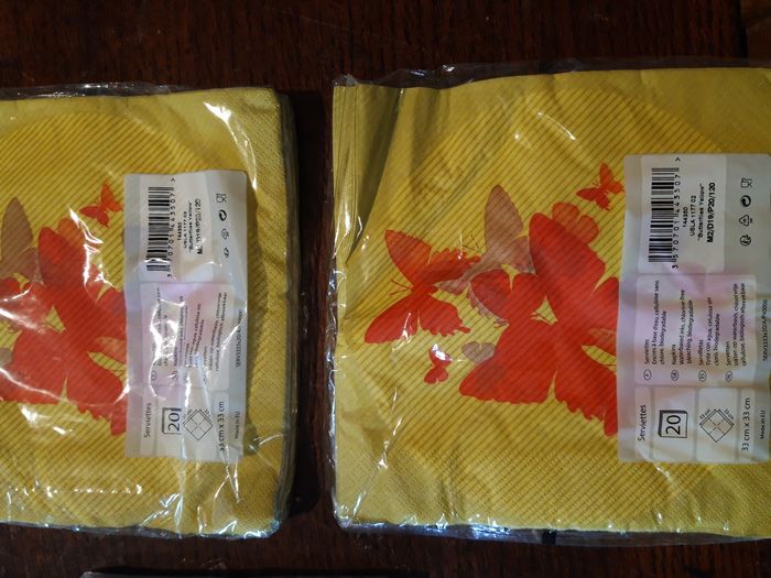 Lot serviettes jetables - photo numéro 2