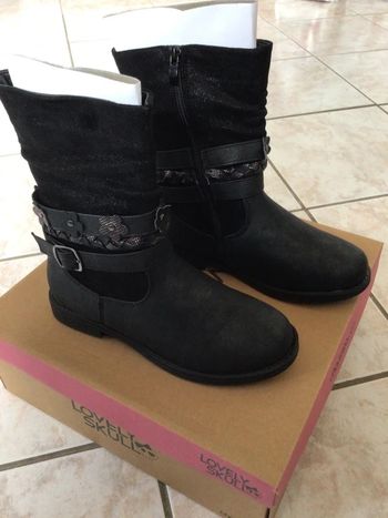 Bottines fille pointure 33 neuves